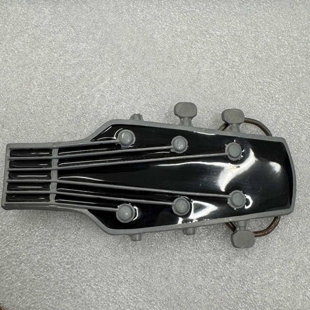 Great American Products 2008‎ Guitar Headstock Belt Buckle Black